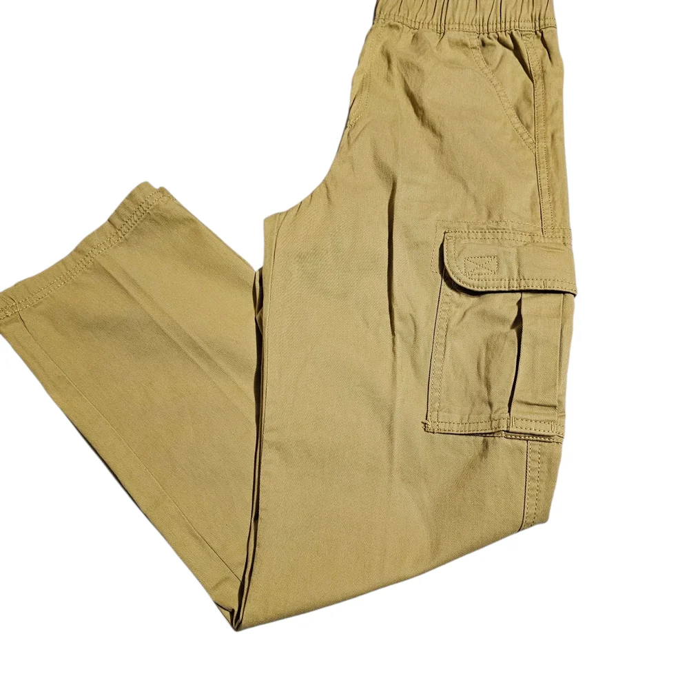 Childrens Place Khaki Elastic Waist Pants